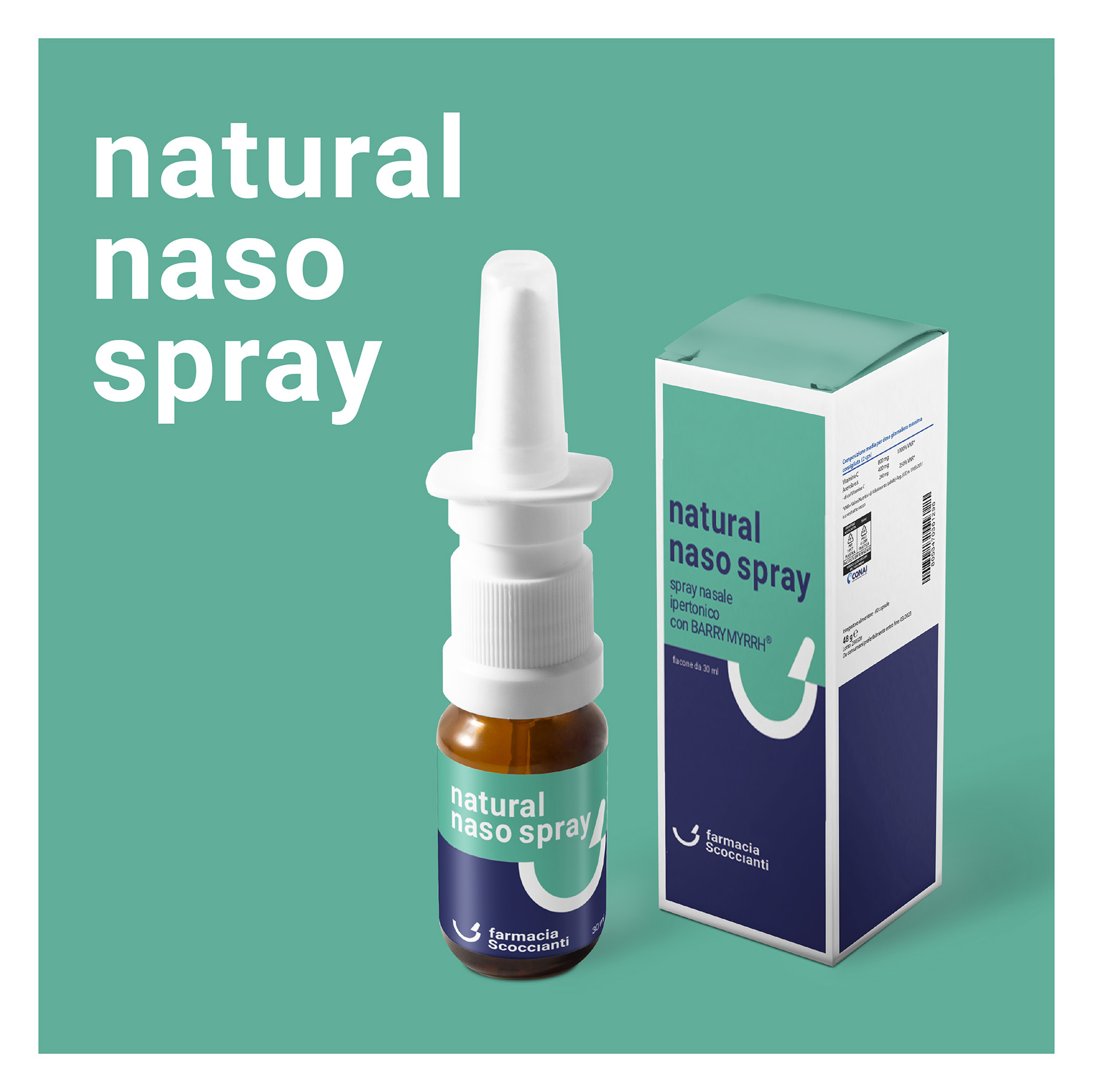 Natural naso spray